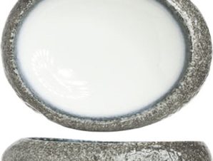 Πιάτο Πορσελάνης Οβάλ Sea Pearl 19cm Cosy & Trendy