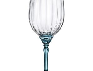 Ποτήρι Γυάλινο Kρασιού Florian Blue 535ml Bormioli Rocco
